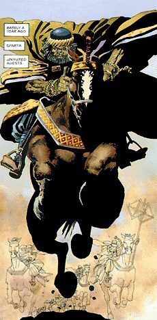 Riders before the storm