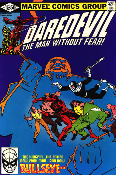 Cover to Daredevil 172